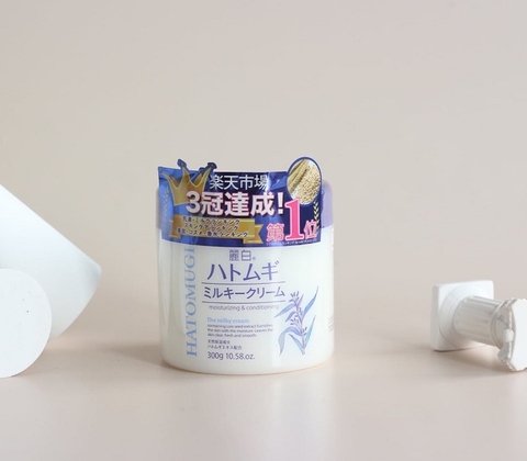 Reihaku Hatomugi Milky Cream 300g - Image 2